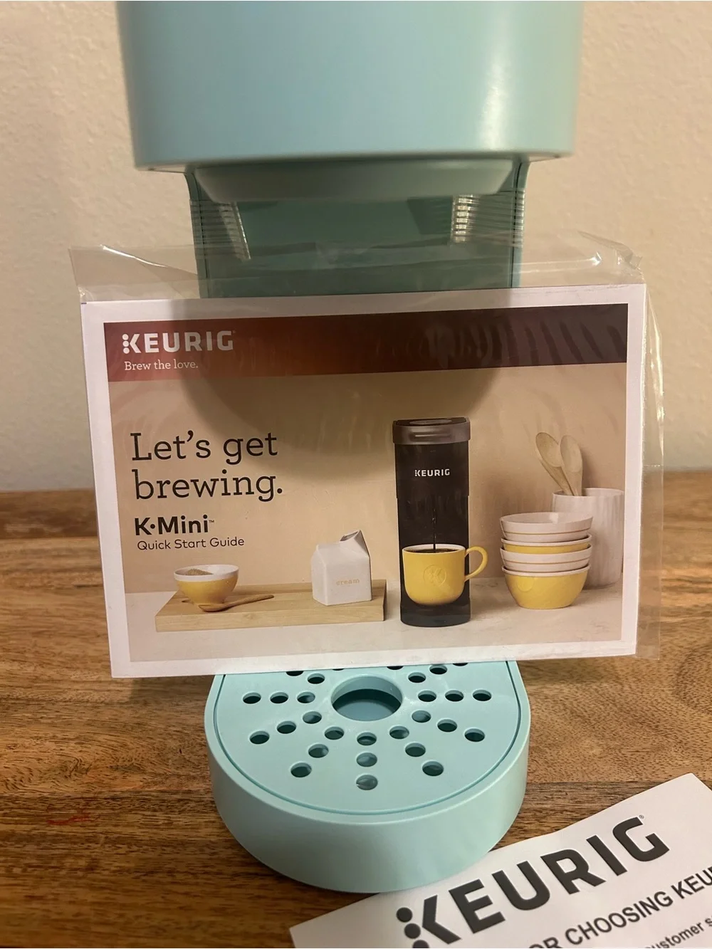 Keurig K-Mini Single Serve Coffee Maker in Oasis Green NWT